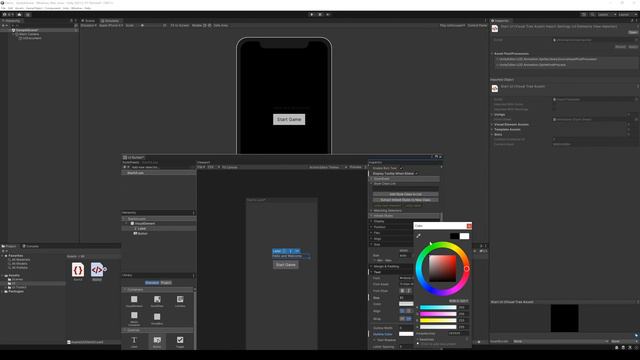 Unity UI builder