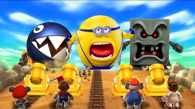 Вечеринка Mario! Атака БОССов!