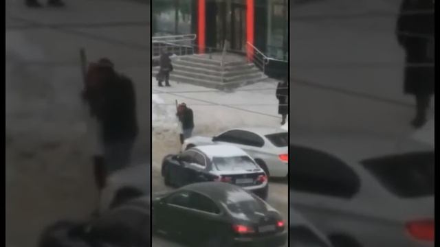 Ааа, девка за рулем!