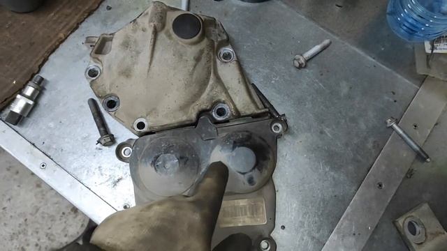 Замена ремня ГРМ и помпы Рено 1.4-1.6 8V. K7M Логан, Сандеро