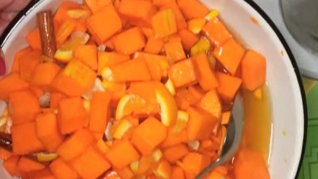 Тыква на зиму с экзотическим вкусом.#заготовкиназиму#тыква#тыкварецепт#food