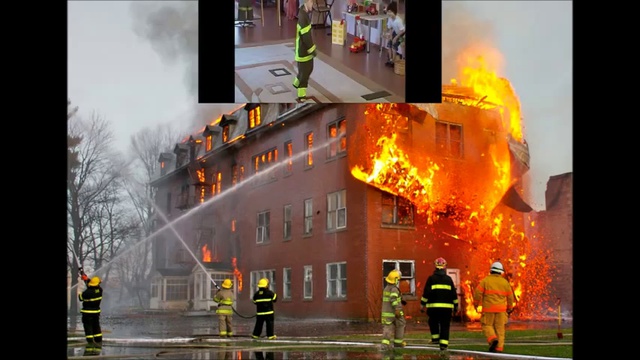 Развлечение в детском саду "Пожарные России"