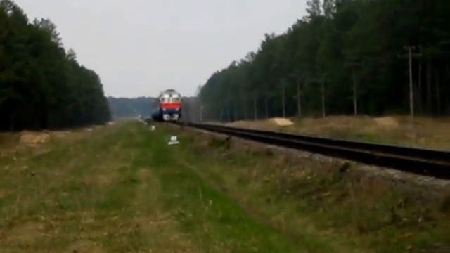 Дизель-поезд ДР1А-268 сообщением "Гродно-Барановичи"