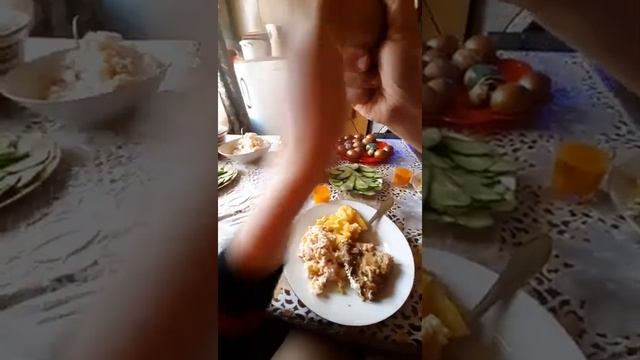Всех с Пасхой. #Кристи#Карамелька #Пасха2020 #архив