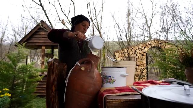 Домашнее сливочное масло и творог из молока Азербайджанская Кухня Деревенская Кухня Рецепты