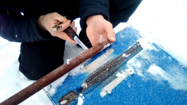 Сделай сам. Скребок для снега своими руками /Как сделать скребок для очистки снега?