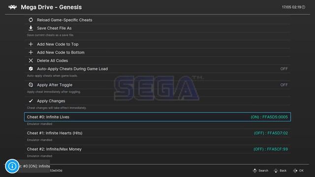 RetroArch Quick: Cheats