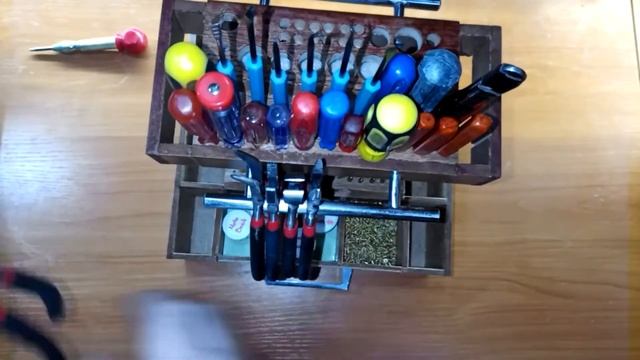 НАСТОЛЬНЫЙ ОРГАНАЙЗЕР ДЛЯ ИНСТРУМЕНТА. ПОСМОТРИ Какой он вместительный!!!!