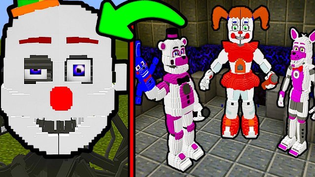 ЧТО ПРОИСХОДИТ В ГОЛОВЕ ЭННАРДА? Фнаф майнкрафт fnaf minecraft