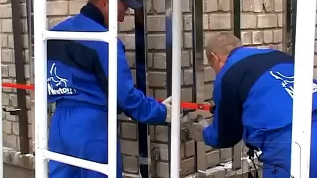 Монтаж фасада керамогранитом