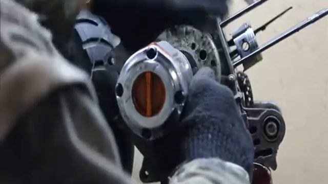 Как заменить цепь ГРМ на 4х тактном скутере