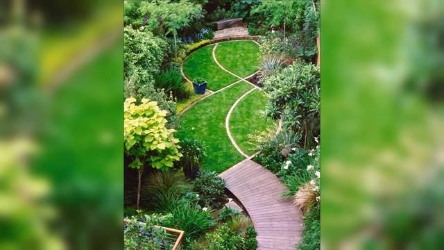 Ландшафтный дизайн маленького участка.Идеи для дачи.Landscape design of a small plot.