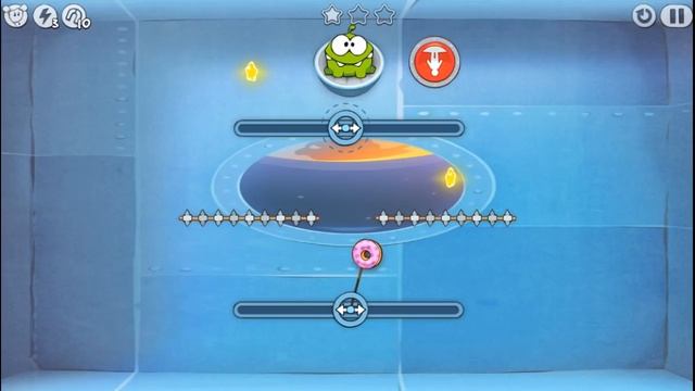 Ам Ням Cut the Rope #8 Космическая Коробка Прохождение Детское Видео Игровой Мультик Let's Play