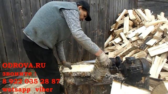 самодельный дровокол видео своими руками