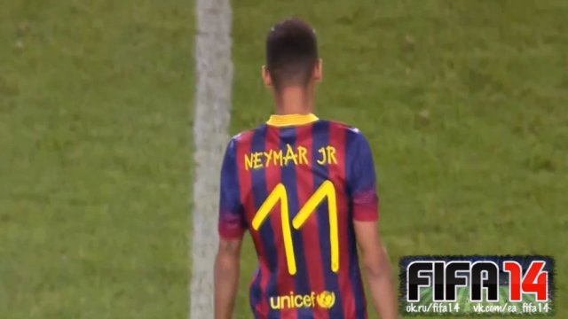 Neymar Jr. FC Barcelona 2013-2014 pass, goals, skills and highlights mix by vk.com/ea_fifa14 