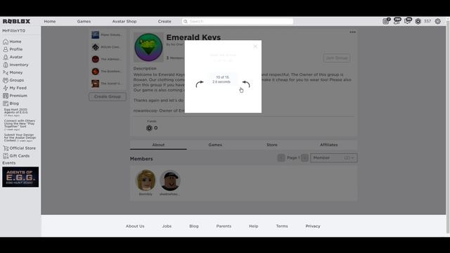 КАК СОЗДАТЬ БЕСПЛАТНО ГРУППУ В ROBLOX!?