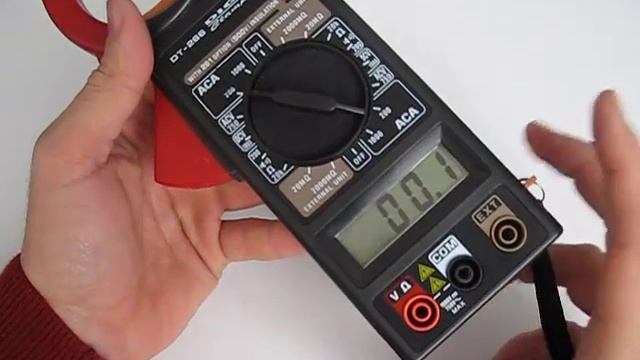 DT266 токовые клещи обзор