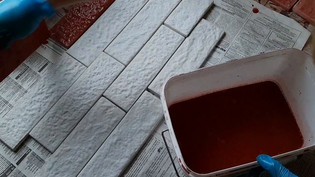 Как сделать Декоративный Кирпич из гипса своими руками