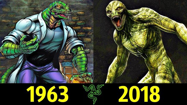 Ящер - Эволюция (1963 - 2018) ! Все Появления Курта Коннорса !