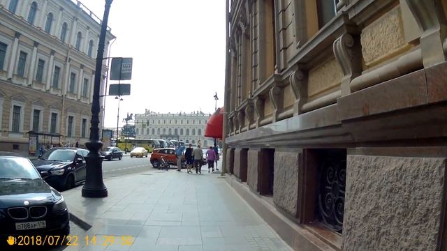 Пешком по городу.Санкт-Петербург.Канал Грибоедова.Невский.Большая Морская.Галерная.