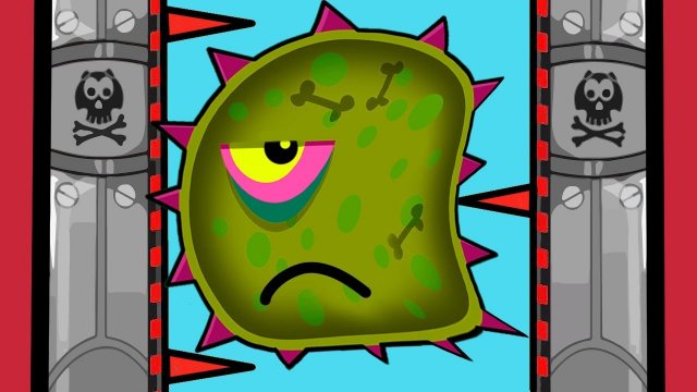 Суровый ЛИЗУН ГЛАЗАСТИК съедает все НА ЛУНЕ #2! Игра Tales from Space Mutant Blobs Attack