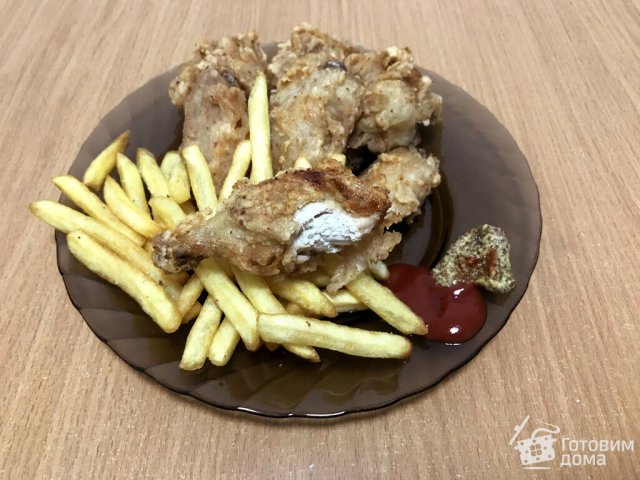 Как сделать Крылышки KFC дома .mp4 Подписка и лайк продвигают канал!