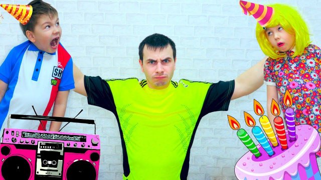 Рома и Настя устроили веселую вечеринку! Что придумал Хелпик?