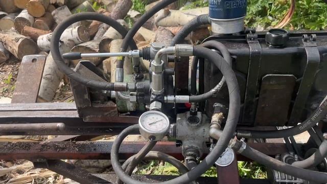 Дровокол.Изменение конструкции.НШ10+НШ32.