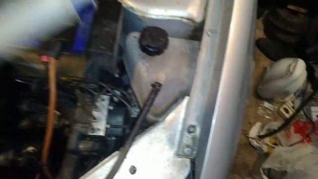 Правильная замена расширительного бачка на Гранте