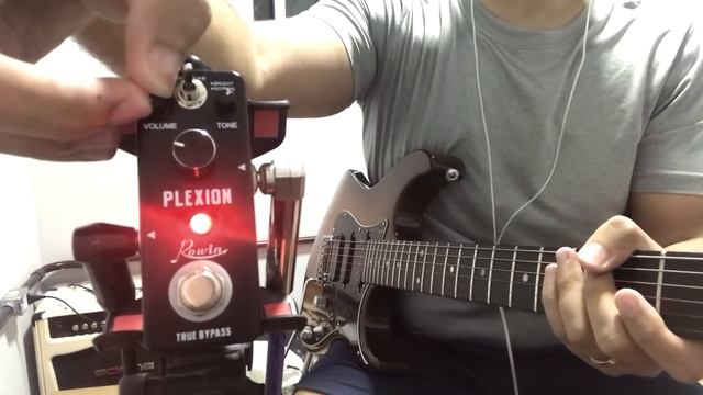 Pedal Plexion Distortion - Rowin | Marshall Like | Hx Stomp | Customy Pickups