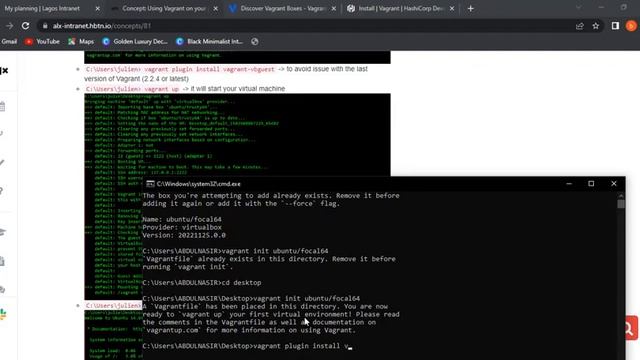 Vagrant: how to approach this project, download install vagrant on your local machines