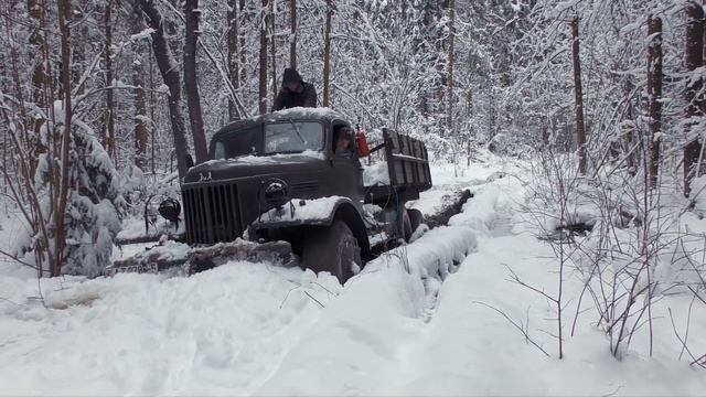 Если бы мне раньше сказали что ЗиЛ-157 на это способен, то я бы не поверил!!! Оффроуд на грузовике!