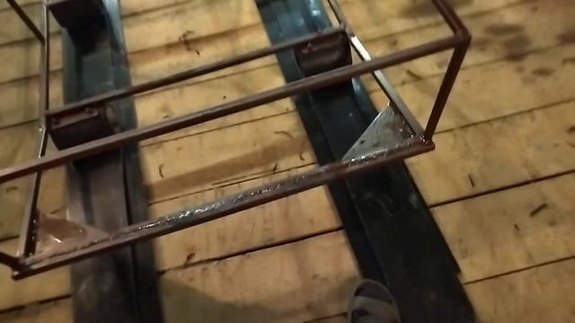 сани волокуши для снегохода своими руками 1ч.