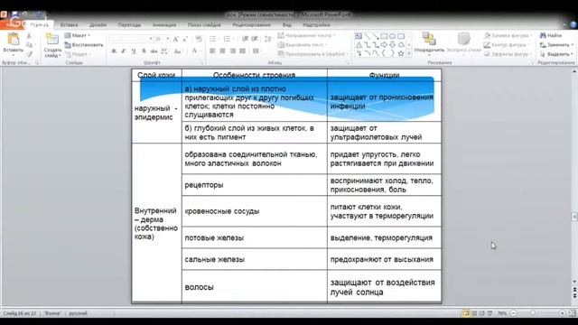 ЕГЭ по биологии 11 класс  Занятие 33  Кожа человека