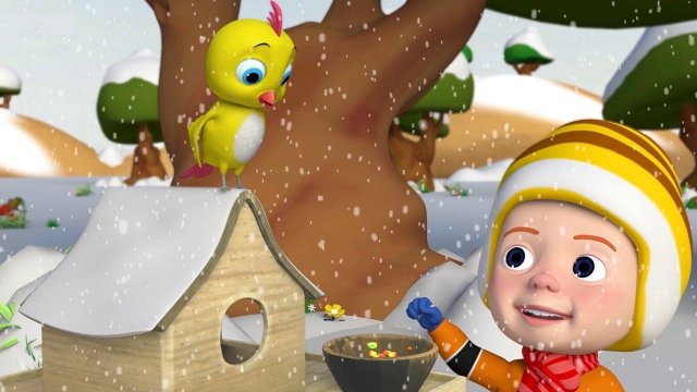 Я веселый воробей, чик-чирик! - Зимние Веселые Песни для Детей