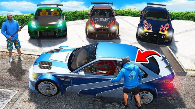 УГНАЛ СПРЯТАННЫЕ МАШИНЫ БОССОВ ИЗ ВСЕХ ЧАСТЕЙ NFS ДЛЯ РАЙЛЮХИ ГТА 5 МОДЫ МУРКА