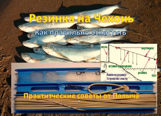 РЕЗИНКА на ЧЕХОНЬ. Правильное изготовление и оснащение.
