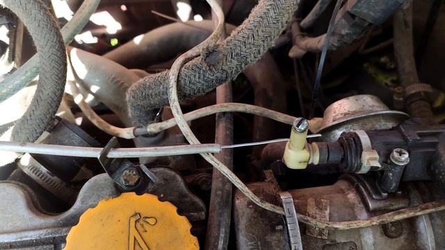 Электронный привод подсоса для карбюратора