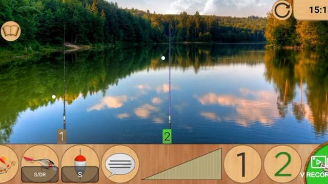 Реальная рыбалка. Берш. Лесное озеро