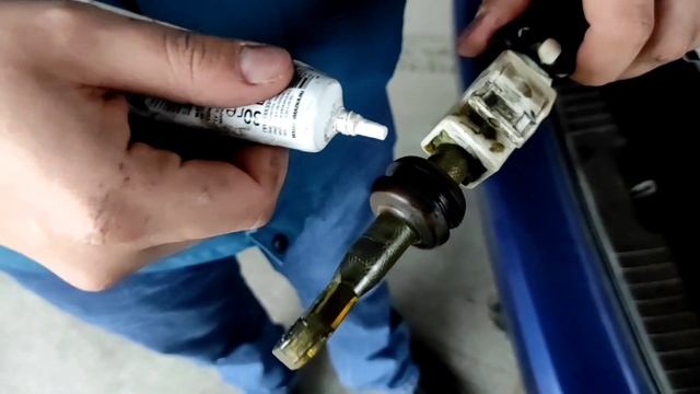 Замена демпферного кольца на ручке КПП Chevrolet Lacetti