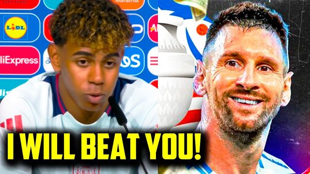 LAMINE YAMAL CHALLENGES LIONEL MESSI  The Message That Barcelona' and Spain Star Send to Leo!