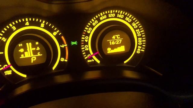 НАСТРОЙКА ЯРКОСТИ ПРИБОРНОЙ ПАНЕЛИ TOYOTA