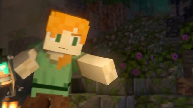 БИТВА СТРАЖЕЙ - Жизнь Алекса и Стива (Анимация Minecraft)