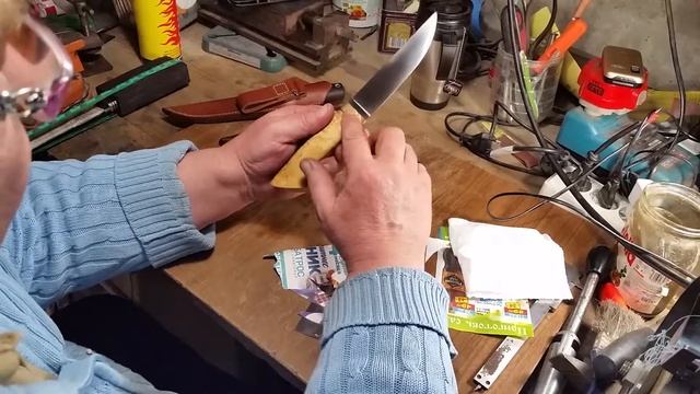Ножи ручной работы. Сталь К110 и Элмакс. Обзор работ.