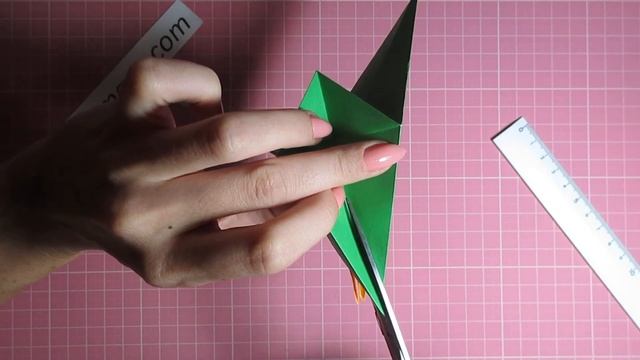 Оригами богомол/Origami mantis