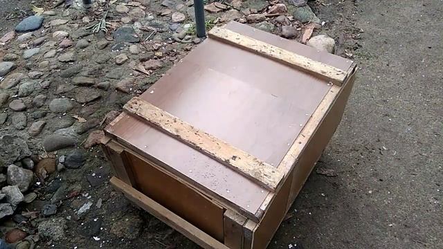 Утепленный ящик для картофеля