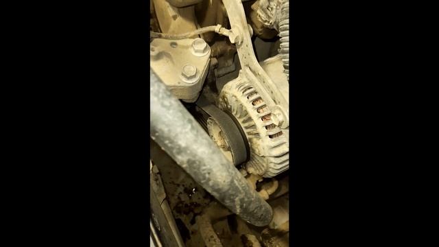 Замена сальника коленвала, двигатель 1NZ-FE, Corolla 120