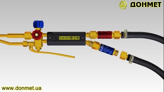 Огнепреградительные клапаны Донмет