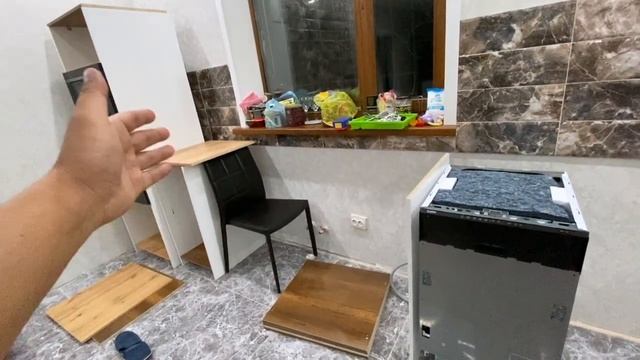Как собрать кухню, встроить духовку, микроволновку, посудомоечную машину и сколько это стоит?