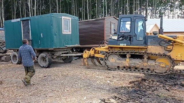Запуск шантуя сд16.